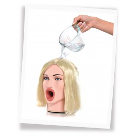 Мастурбатор-голова Hot Water Face Fucker! Blonde