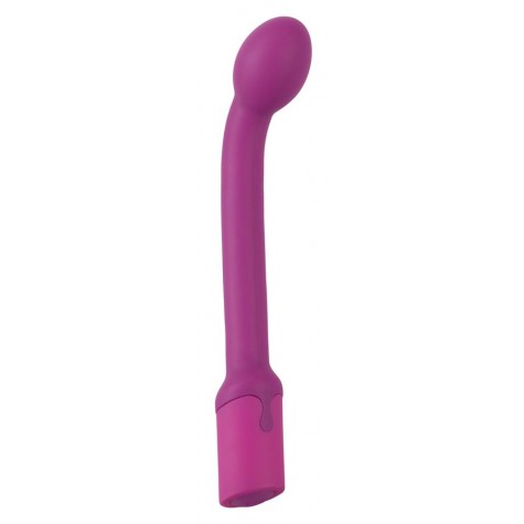 Фиолетовый вибратор G-точки G-SPOT VIBRATOR - 22 см.